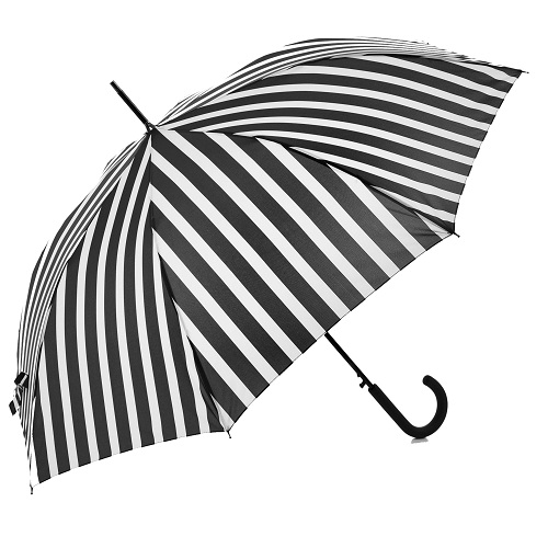 Mini kompaktiški juodi skėčiai
