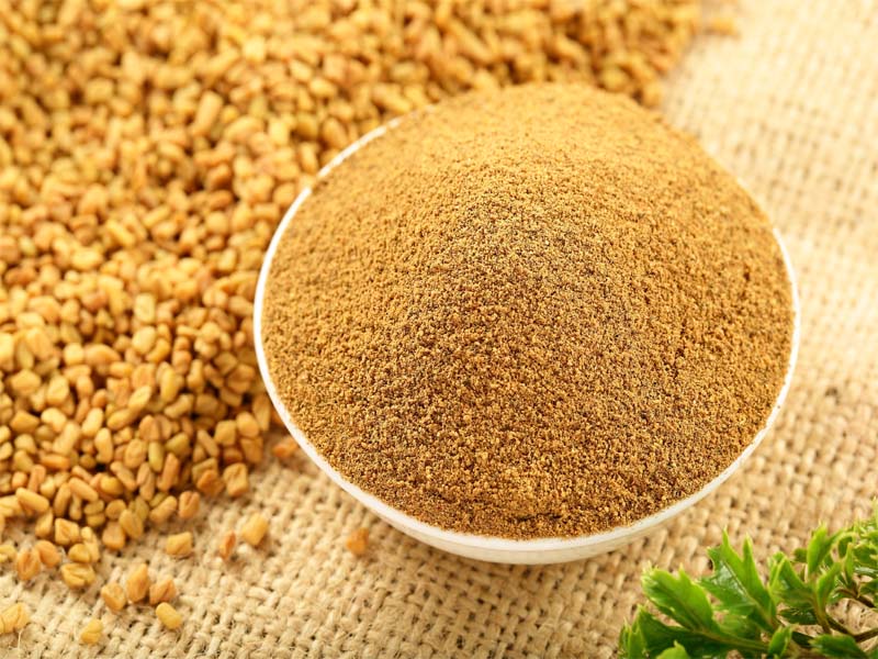 Vaistinė ožragė (methi) Lygiems plaukams