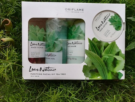 „Oriflame Love Nature“ veido paketas