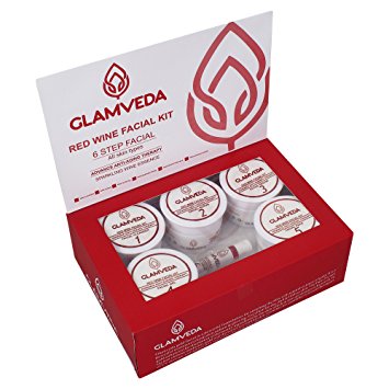 „Glamveda Red Wine Advance Anti -Age“ veido paketas