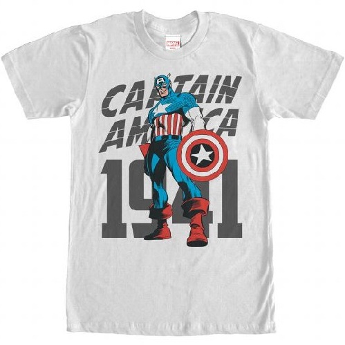 Grafiniai „Captain America“ marškinėliai
