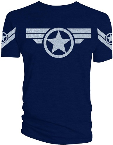 Marvel Captain America marškinėliai