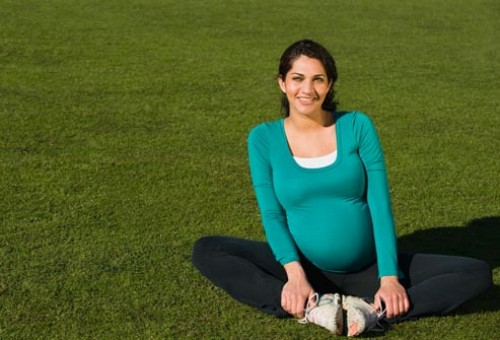 İkinci Trimester-Oturma Hava Bisikleti Sırasında Egzersizler