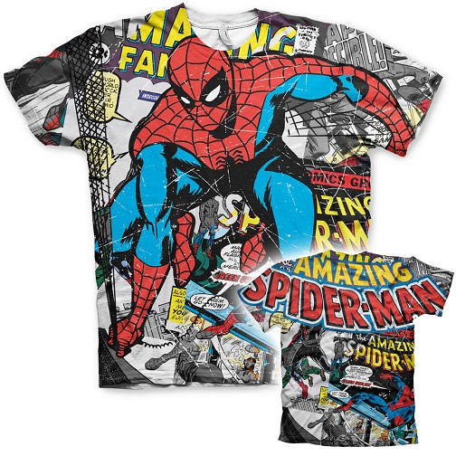 „Žmogus-voras“ komiksų marškinėliai vaikams
