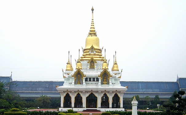 Garsios budistų šventyklos Indijoje-Wat Thai šventykla