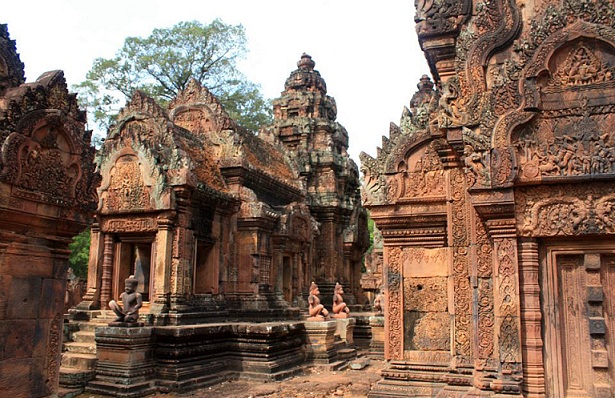 Banteay Srei_Cambodia turistinės vietos