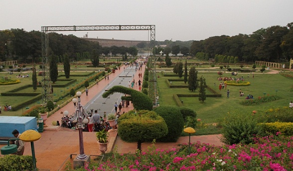 Brindavano sodų parkas Mysore