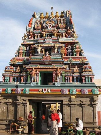Varadharaja Perumal šventykla Kanchipuram mieste, Tamil Nadu