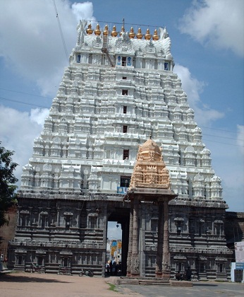 Šri Ulagalanda Perumal šventykla Kanchipuram, Tamil Nadu