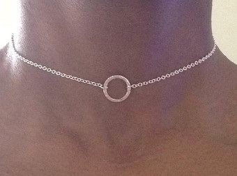 „Eternity Silver Choker“