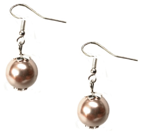 Kultivuoti perlų auskarai