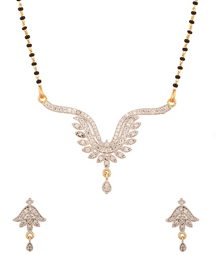 Köpüklü Madalyon Mangalsutra