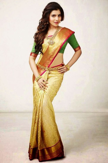 samantha vestuvės saree