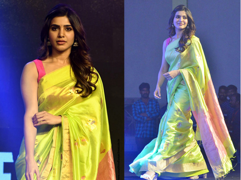 Moteris aktorė Samantha In Saree