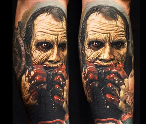 „Macabre Zombie“ tatuiruotės