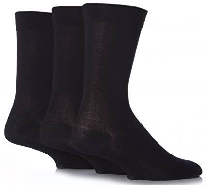 Švelnios sukibimo kojinės juodos