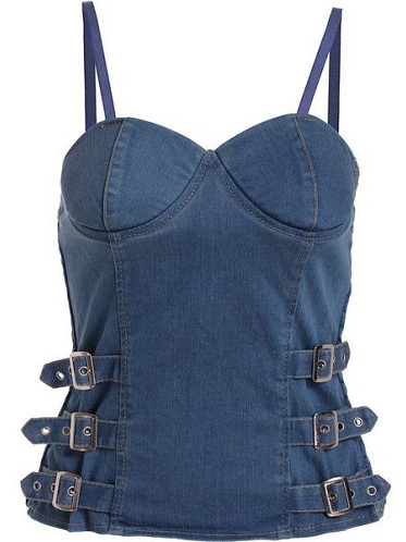 Denim Cami Üstü