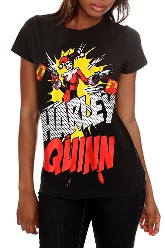 „Harley Quinn“ komiksų marškinėliai