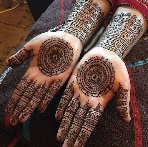 Radžastano vestuvių Mehndi