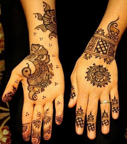 „Engagement Mehndi“ dizainas