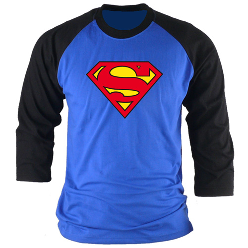 Supermeno marškinėliai su visomis rankovėmis