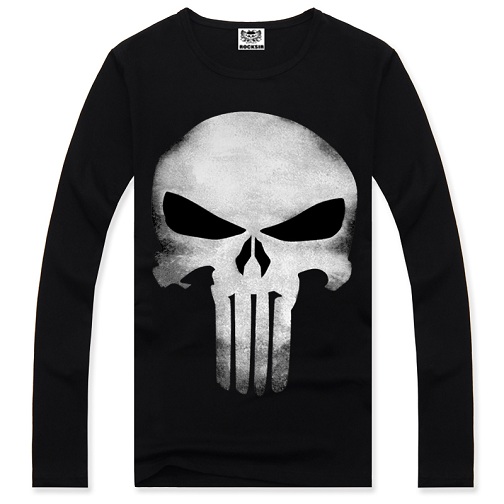 Hoodie kaukolės marškinėliai