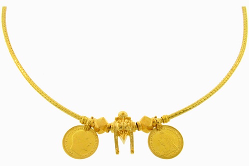 Altın Madeni Tamil Mangalsutra