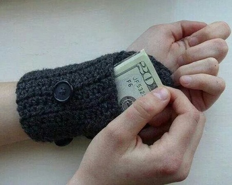 Unisex Tığ Cüzdan