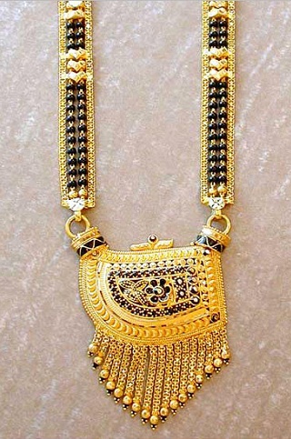 Telugu Geleneksel Mangalsutra Tasarımı