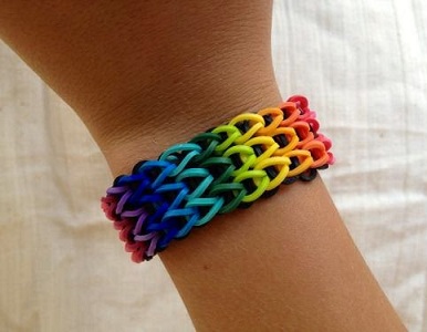 „Loom Band“ karoliukų apyrankės