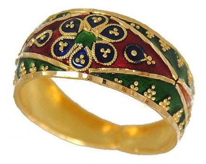 meenakari-mücevher-tasarımları-meenakari-yüzük-tasarımı