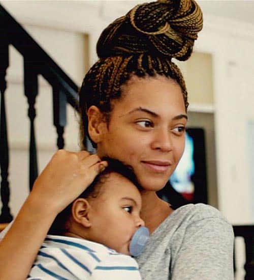 Makyajsız Beyonce