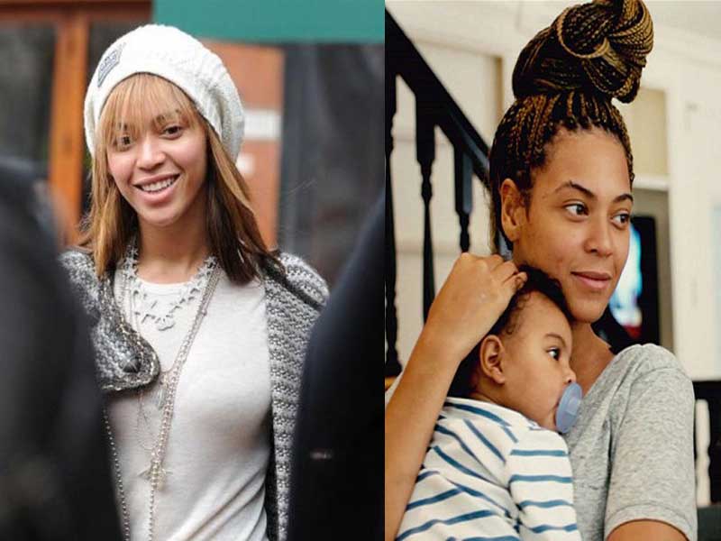 Makyajsız Beyonce