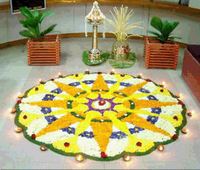 sankranthi rangoli tasarımı