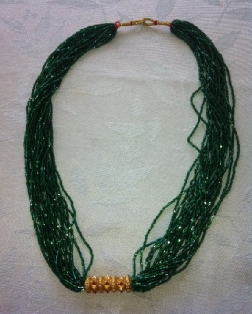 Žalia Tilhari Mangalsutra