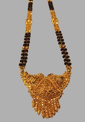 Auksinė Nepalo Mangalsutra