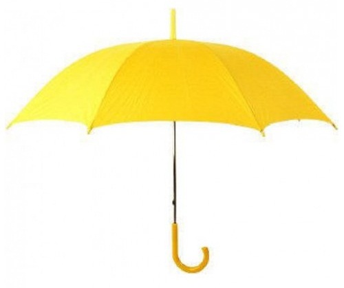 Kompaktiškas geltonas skėtis