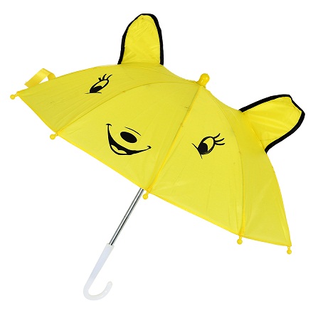 Kasdienis geltonas skėtis