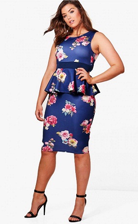 Peplum suknelė
