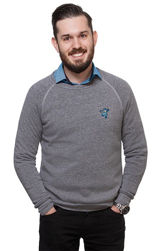 Megztinis „Raglan Crew Neck“