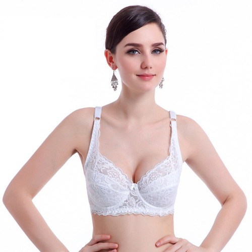 „Ajour Fashion Transparent Lace Demi Bra“ liemenėlė
