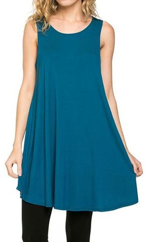 12 „Ami Long Tank Tunics“ marškinėliai