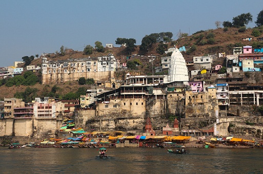 Omkareshwar šventykla Khandwa rajone