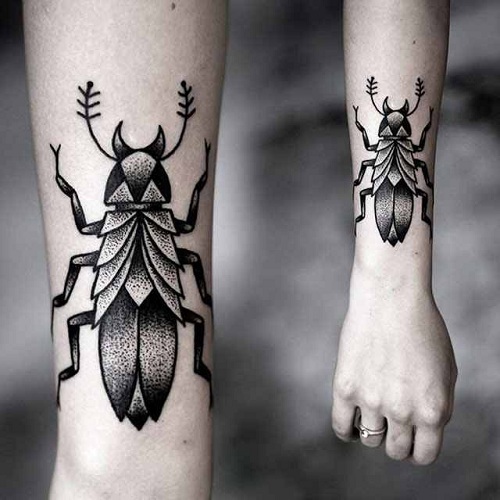 Vabalų tatuiruotės