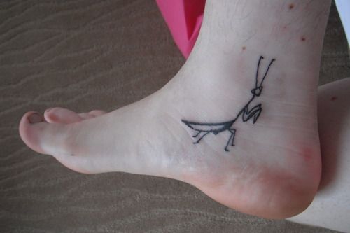 Mantis tatuiruotės