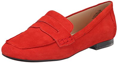 Raudonas Penny Loafer