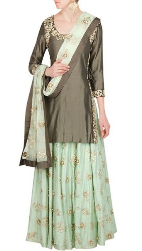 SalwarKameez Kısa Etek