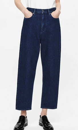 „Loose Fitted Cropped Jean“