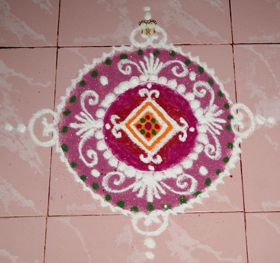 Mini Pooja Odası Rangoli