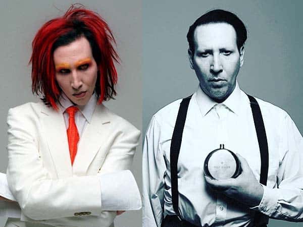 Marilyn Manson Makyajı veya Makyajsız 1